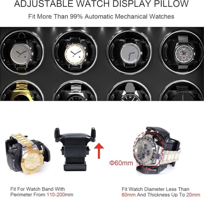watch winder fuctions